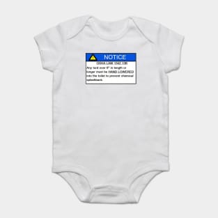 Osha Law 1342 13b Poop Funny Joke Turd Camping Baby Bodysuit